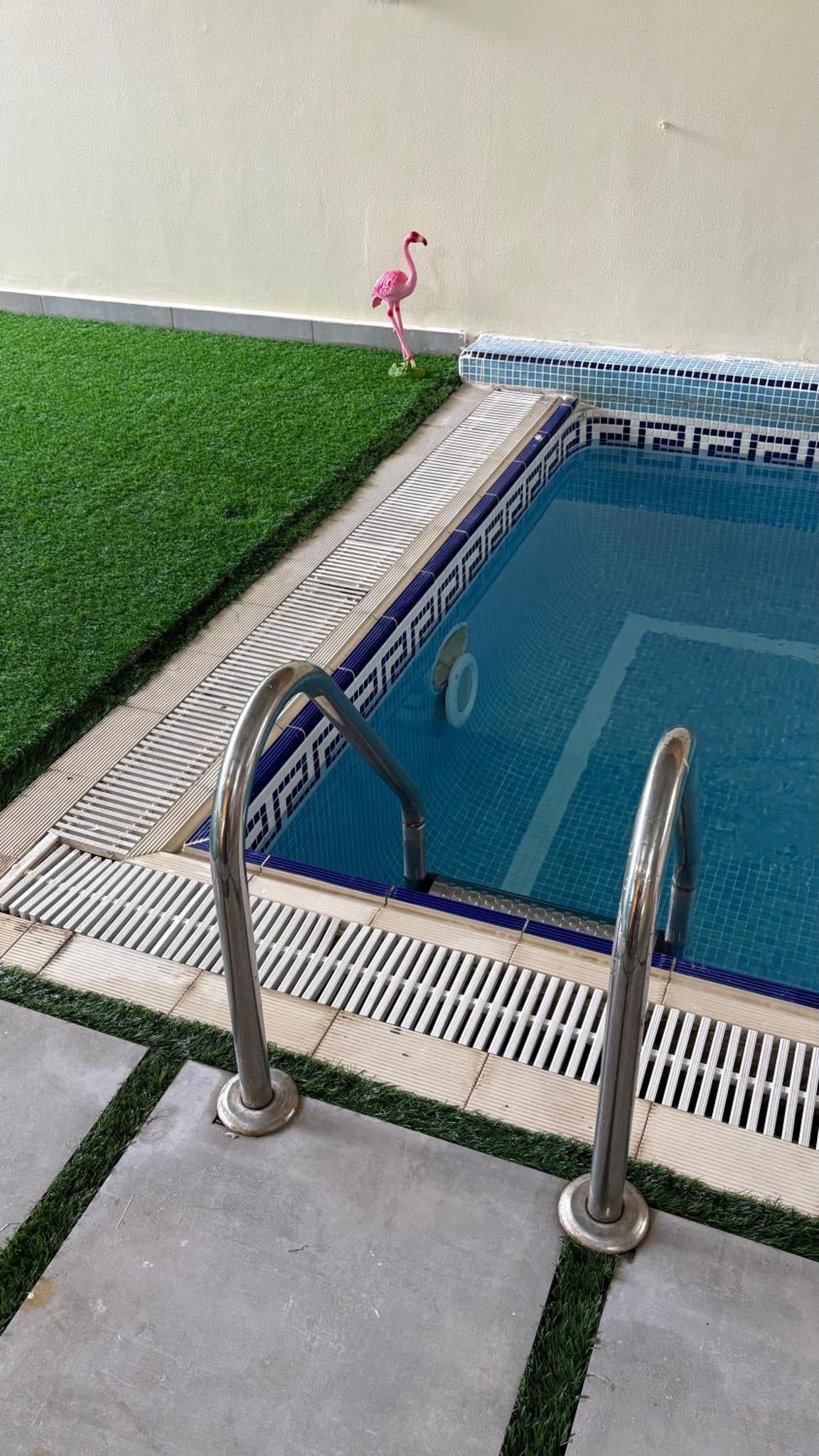 جناح الملكي غرفتين بمسبح خاص نظام التدفئة