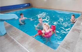 Beautiful home in Idestrup with 5 Bedrooms, WiFi and Indoor swimming pool