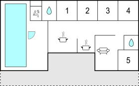 Nice home in Ulfborg with 4 Bedrooms, Sauna and WiFi