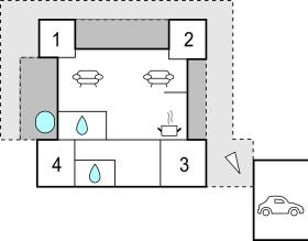 Stunning home in Grenaa with 4 Bedrooms, Jacuzzi and Sauna