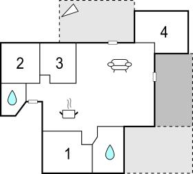 Amazing home in Frørup w/ WiFi and 4 Bedrooms