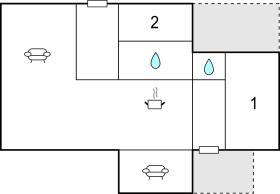 Nice home in Torrig L w/ WiFi and 2 Bedrooms