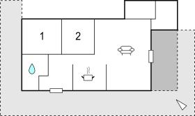 Beautiful home in Nykøbing Sj w/ 2 Bedrooms