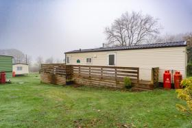 Family Caravan at Beautiful Three Lochs Park