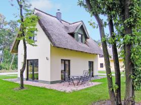 Reetdachhaus mit Sauna, Kamin & Terrasse - D 028.032