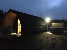 Owls Retreat Glamping Pod with Hot tub