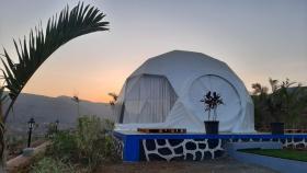 Glamping Dome experience with alluring Lake View