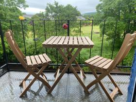 Riverbank Cottage Lake District Double Balcony