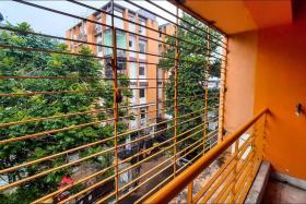 2BHK furnished flat & balcony near South City Mall-Only Family