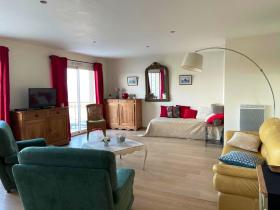 Appartement de 2 chambres a Saint Vaast la Hougue a 100 m de la plage avec vue sur la mer terrasse amenagee et wifi