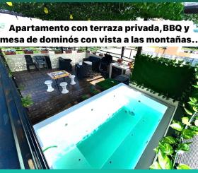 BD Luxury Apt full with JACUZZI,TERRAZA AND BBQ PRIVATE