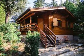 2 bedrooms chalet with private pool sauna and enclosed garden at Castell'Arquato