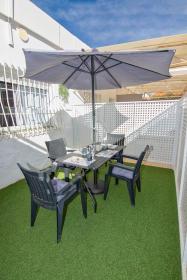 Loft Puerto Marina 200m from the beach with parking & terrace