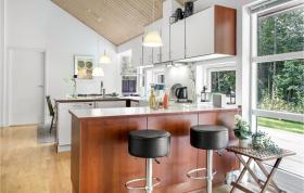 Stunning home in Hasle with 4 Bedrooms, Sauna and WiFi