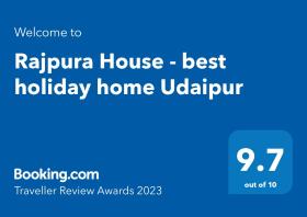 Rajpura House - best holiday home Udaipur