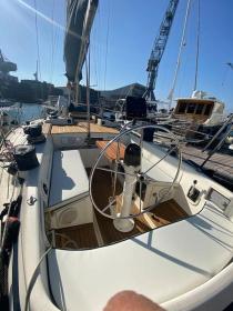 EPIZEFIRI classic sailboat, barca a vela 40 piedi