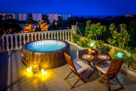 Vacation home with fantastic sea view and pool