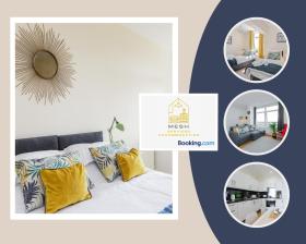 Town Centre 2 Bedroom Serviced Apartments, home from home for contractors & corporate stays long term bookings - MESH Accommodation