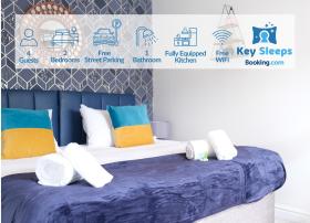 Striking&Cosy Contractor Apartment & Close to M1 & City Centre & Families