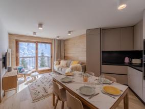 Bel appartement tout equipe proche des pistes - FR-1-563-131