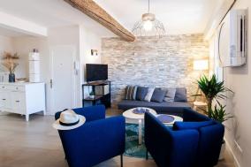 L16 Suite Malonat Vieux Nice 1 min Mer/ 2 chbres & AC