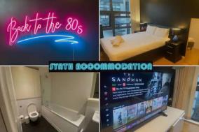 80s RETRO 1Bedroom Apart Canary Wharf London