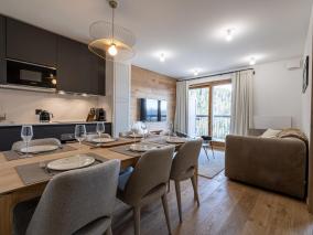 Neuf et Ensoleille, 2P + Cabine, Proche Centre et Pistes, Balcon, Wifi, Parking - FR-1-575-172