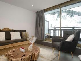 Appartement renove, skis aux pieds, 6 pers, Courchevel 1650 - Balcon sud, cosy et familial - FR-1-631-151