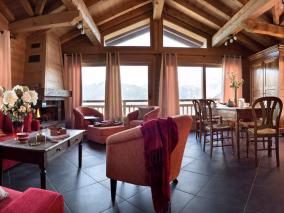 Charmant duplex 6 pers avec cheminee et garage a Courchevel - FR-1-575-194