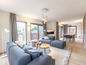 Appartement moderne pres du centre du village et des pistes, 6 pers, 3 chambres, parking inclus - FR-1-568-40