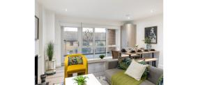 A Splash of Color: Spacious & Funky 3-BR Flat
