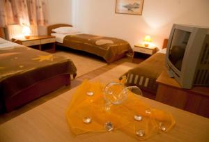 Posteľ alebo postele v izbe v ubytovaní Hotel Metković