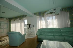 O zonă de relaxare la Family Villa Bled