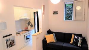 Kuchyň nebo kuchyňský kout v ubytování Apartment Bezic