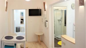 Koupelna v ubytování Apartment Bezic