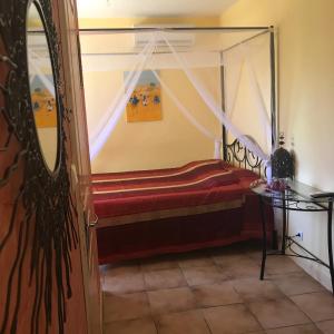 Postel nebo postele na pokoji v ubytování Chambre d'hôtes Costa Belle