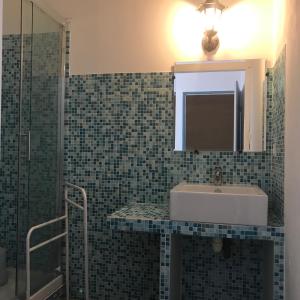 Koupelna v ubytování Chambre d'hôtes Costa Belle