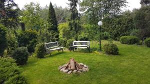 Zahrada ubytování Fort Janowek