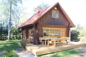 Zahrada ubytování Ala-Laugu Holiday Home