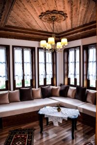 Istumisnurk majutusasutuses Hotel Kodra