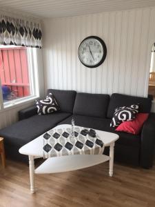 Predel za sedenje v nastanitvi Seaview Cottage Solvik - Kungshamn