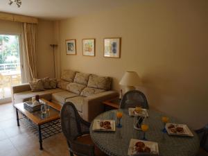 Charming Apartment in L'Albir with Swimming Poolにあるシーティングエリア