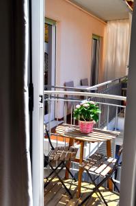 Balkon lub taras w obiekcie Hotel Regina