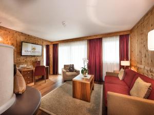 Χώρος καθιστικού στο Bärenhotel