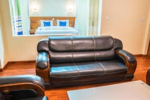 Posezení v ubytování Eastmark Hotel