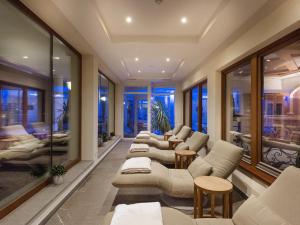 Χώρος καθιστικού στο Bärenhotel