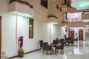 Posezení v ubytování Eastmark Hotel