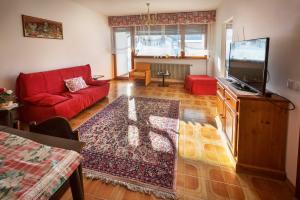TV a/nebo společenská místnost v ubytování Albergo Diffuso "Col Gentile" Socchieve