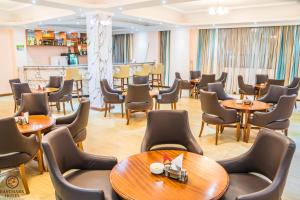 Posezení v ubytování Eastmark Hotel