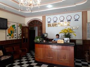 Lobbyen eller receptionen på Blue Sea Hotel 2